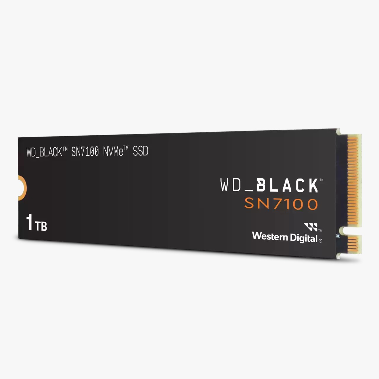 Almacenamiento Disco Solido SSD NVMe Western Digital 1TB Black SN7100 PCIe 4.0 M.2 WDS100T4X0E-00CJA0