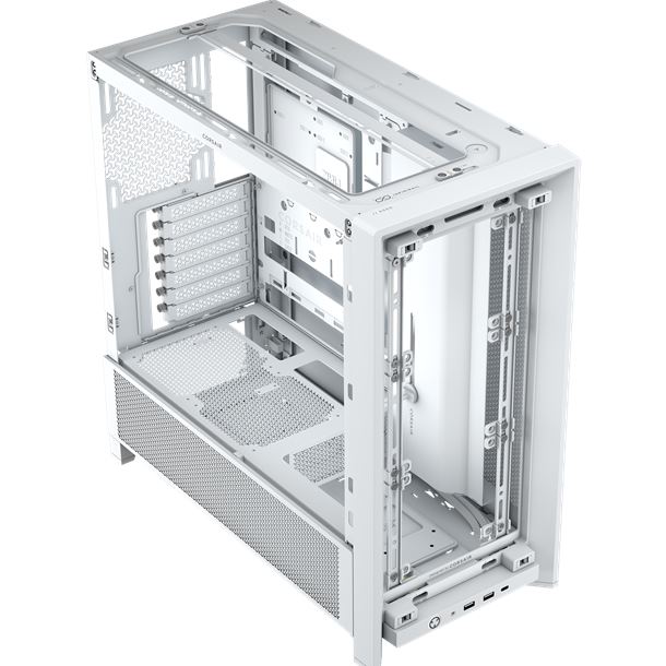 Gabinete Gamer Corsair Frame 4000D RS X3 Fan White CC-9011313-WW