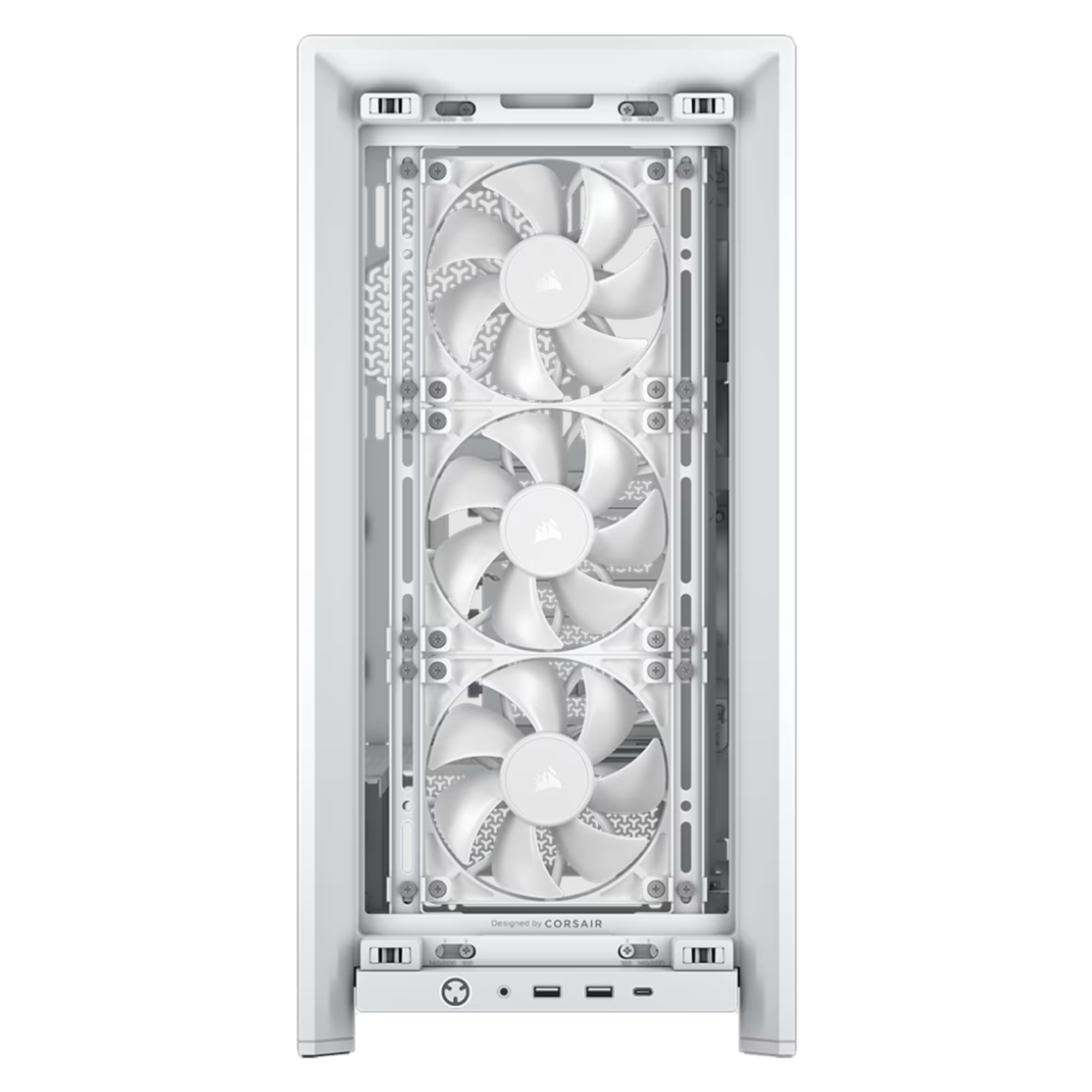Gabinete Gamer Corsair Frame 4000D RS X3 Fan White CC-9011313-WW