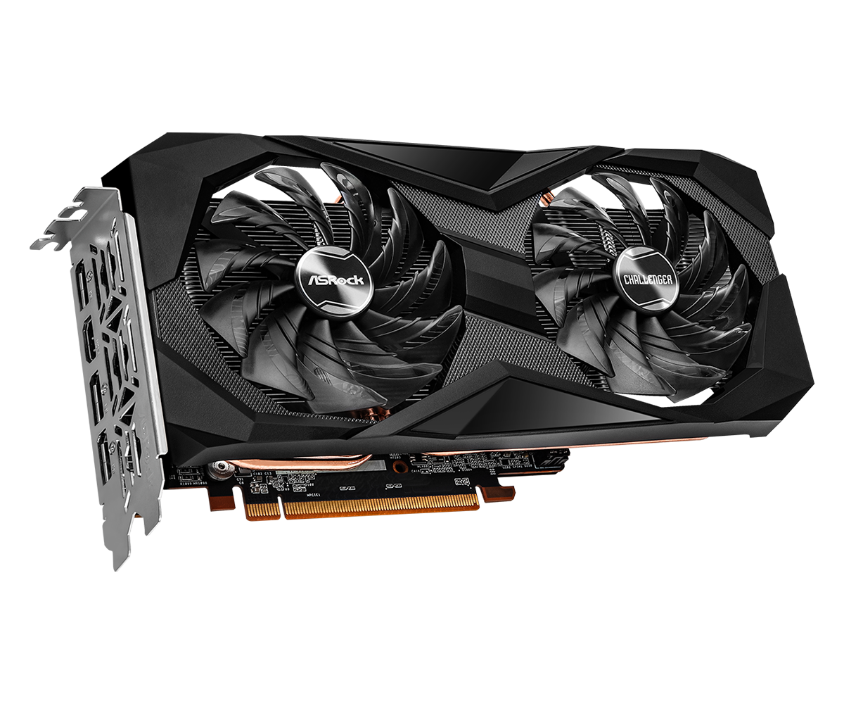 Placa De Video Radeon Asrock RX 6600 Challenger 8GB