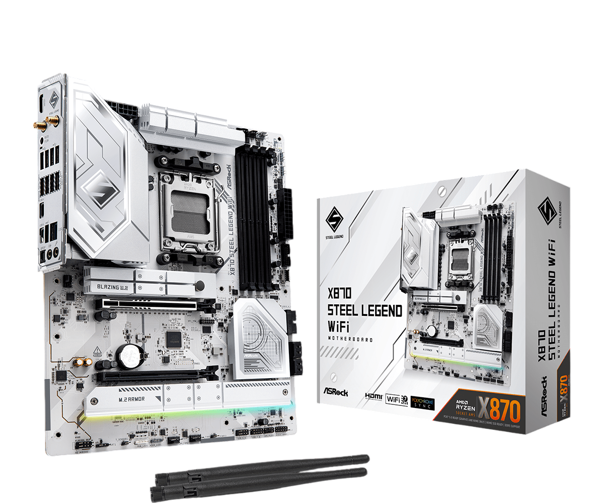 Motherboard Amd Asrock X870 Steel Legend WiFi AM5