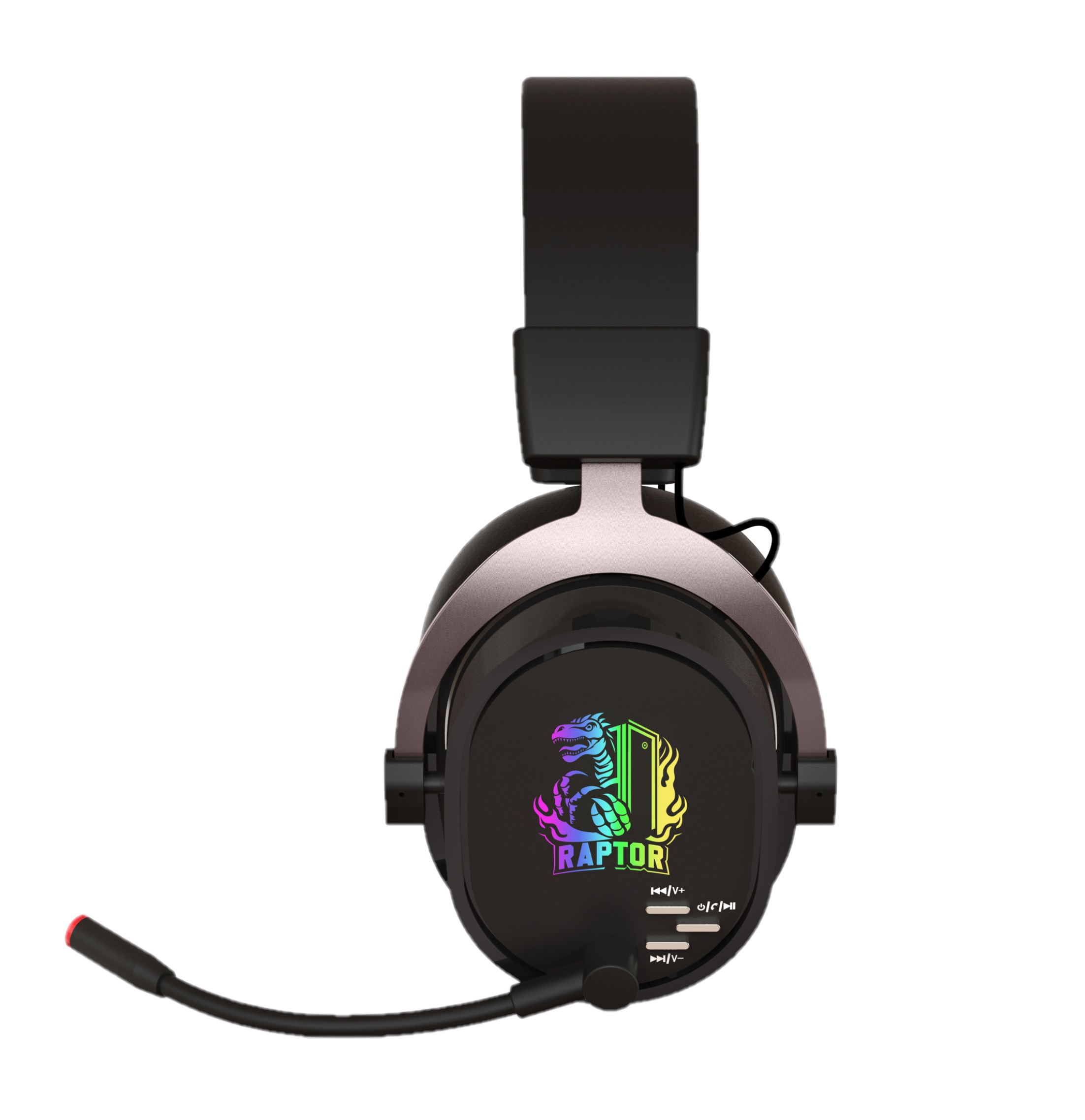 Perifericos Auricular Raptor Inferno PRO X 7.1 Wireless Black RAP-AURI-RGB-WIRELESS-DONGLE-7.1