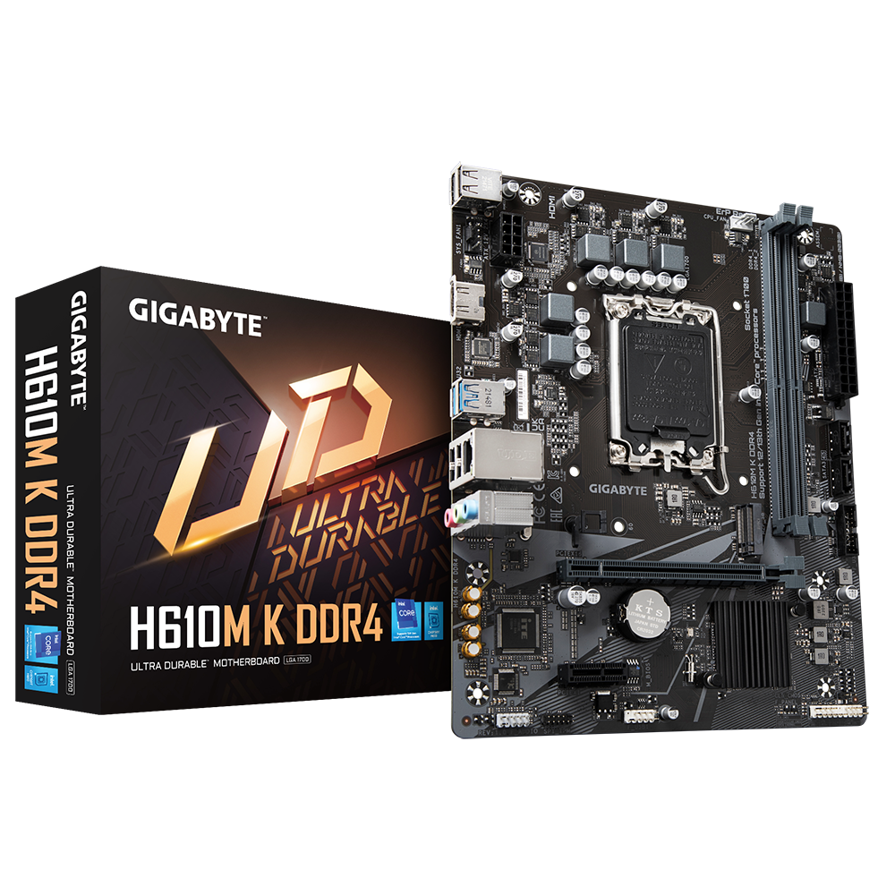 Motherboard Intel Gigabyte H610M K DDR4 S1700