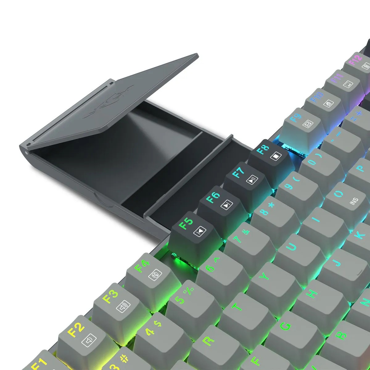 Perifericos Teclado USB Redragon Olaf Switch Red USB-C Gamer Mecanico K648GG-RGB