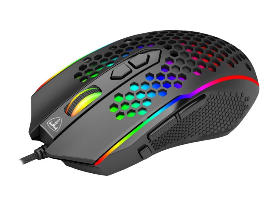 Perifericos Mouse USB T-Dagger Imperial Lite Black Gamer T-TGM310-LIT