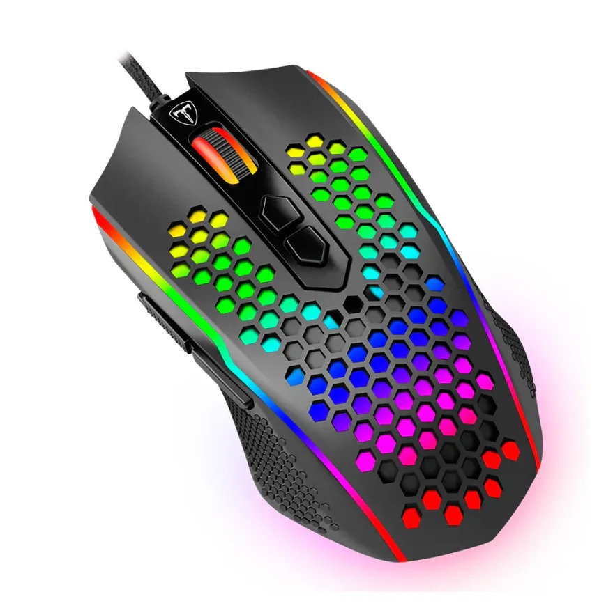 Perifericos Mouse USB T-Dagger Imperial Lite Black Gamer T-TGM310-LIT