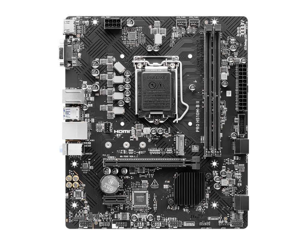 Motherboard Intel MSI PRO H510M-B II S1200