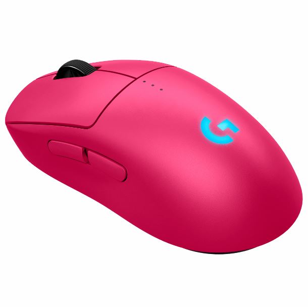 Perifericos Mouse Inalambrico Logitech PRO 2 Lightspeed Magenta Gamer 910-007308
