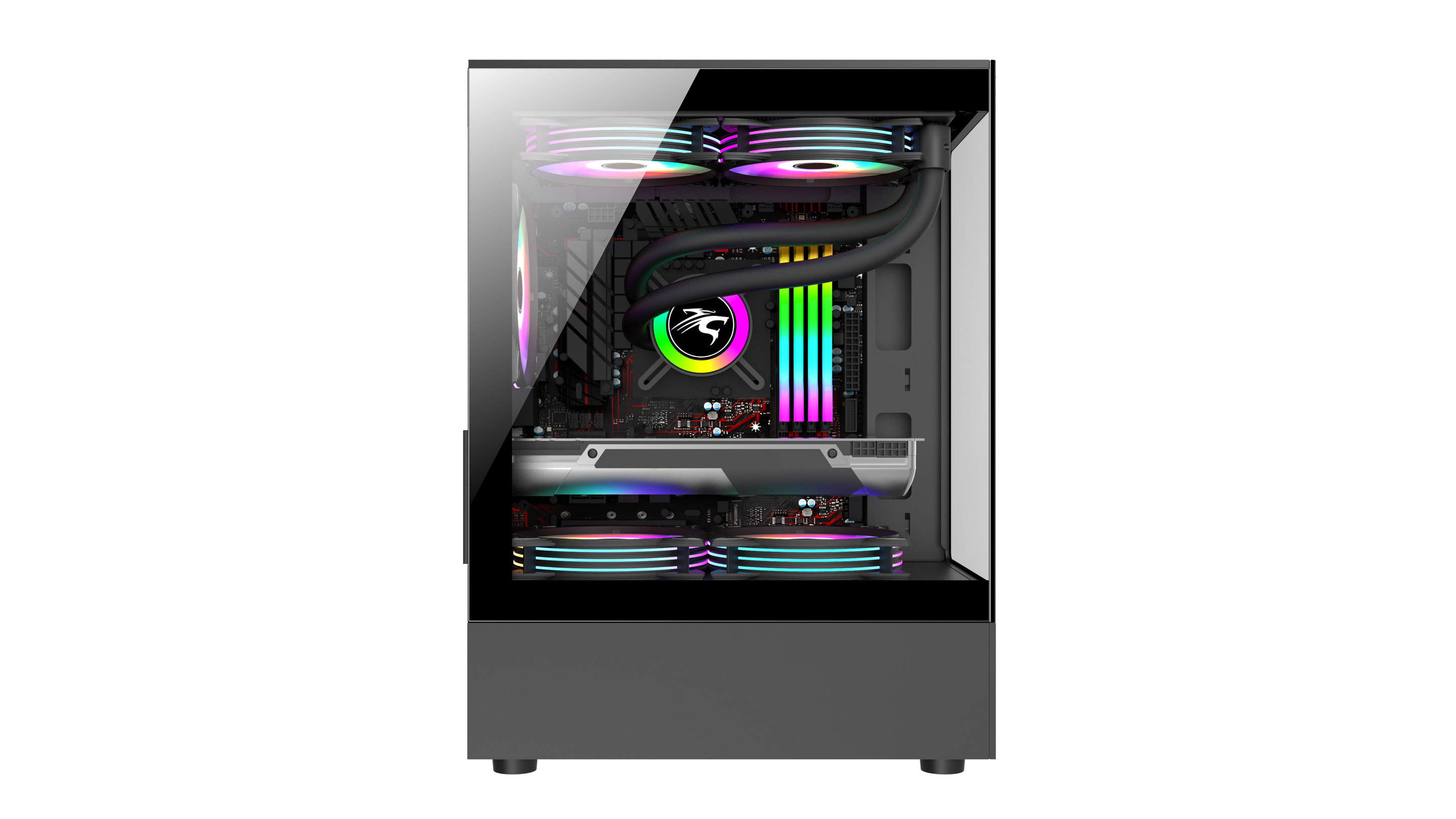 Gabinete Gamer Sentey H10 Black