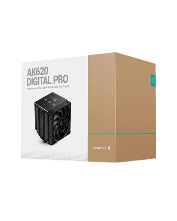 Refrigeracion Cooler CPU DeepCool AK620 Digital PRO Black AK620-BKAPMN-G