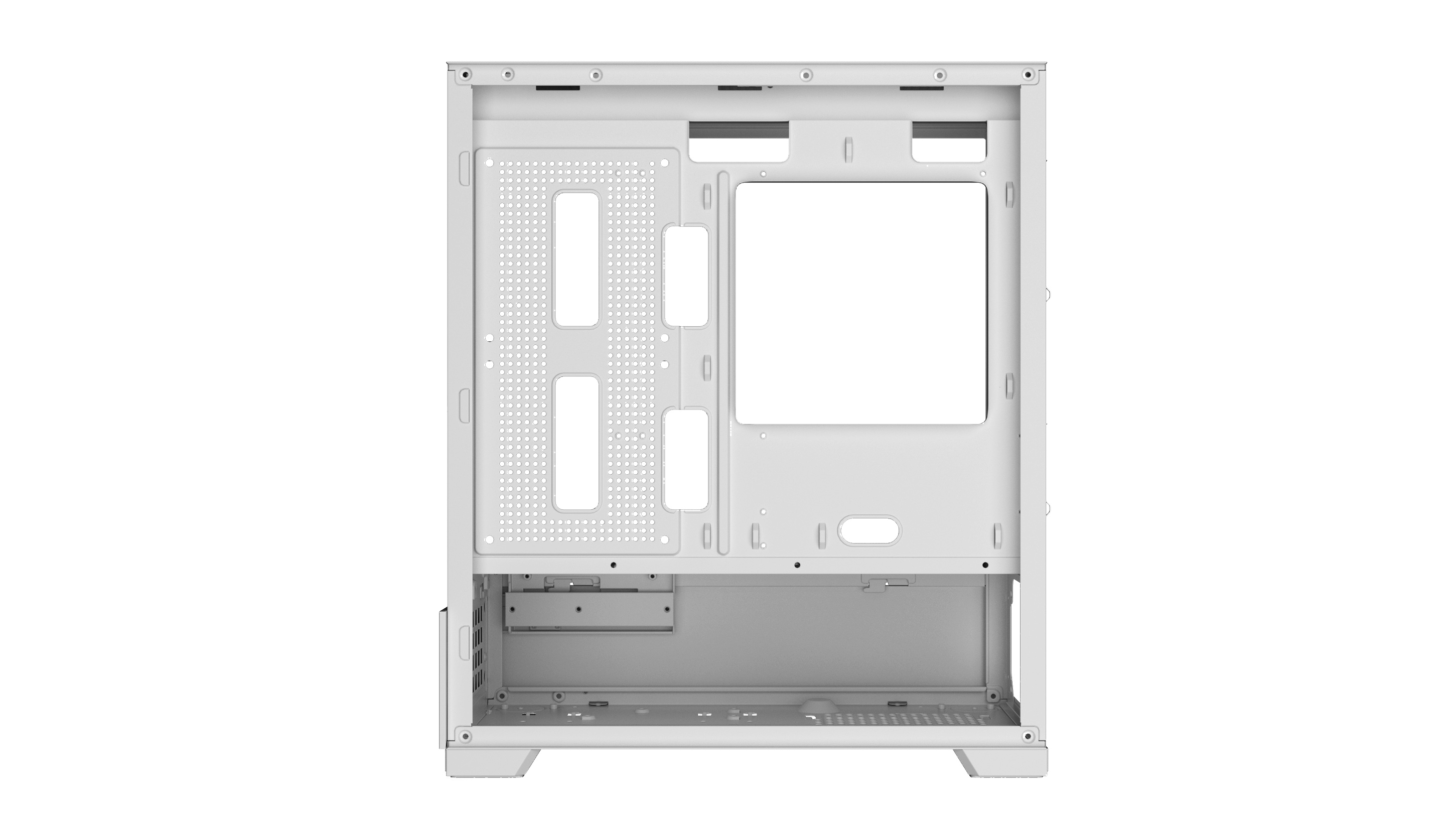 Gabinete Gamer Sentey H30 X5 Fan ARGB White GS-6130-ARGB-WHITE