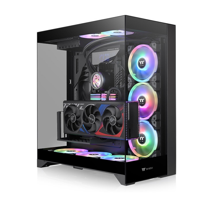 Gabinete Gamer Thermaltake CTE E550 TG Black CA-1Z8-00M1WN-00