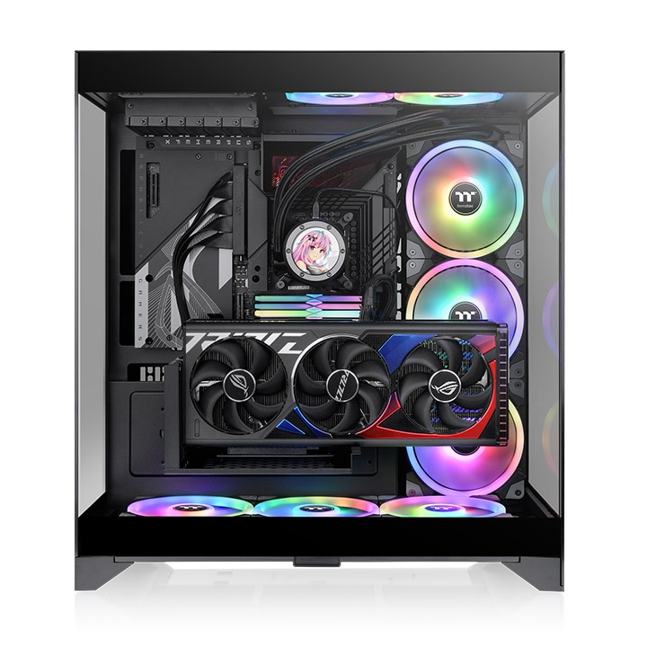 Gabinete Gamer Thermaltake CTE E550 TG Black CA-1Z8-00M1WN-00