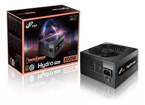Fuente Certificada FSP 800W Hydro PRO 80 Plus Bronze HP2-800