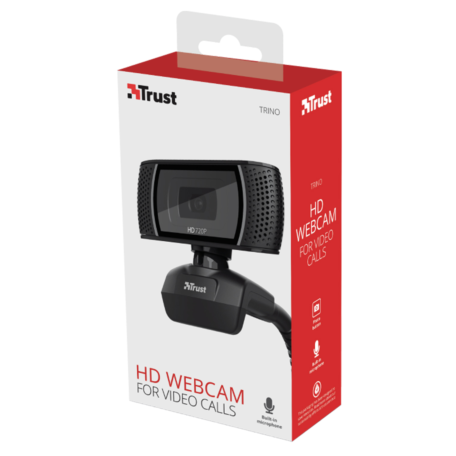 Perifericos Camara WebCam Trust Trino HD 720P 18679