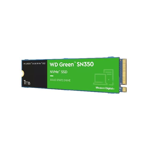 Almacenamiento Disco Solido SSD NVMe Western Digital 1TB SN350 Green M.2 WDS100T2G0C-00CDH0