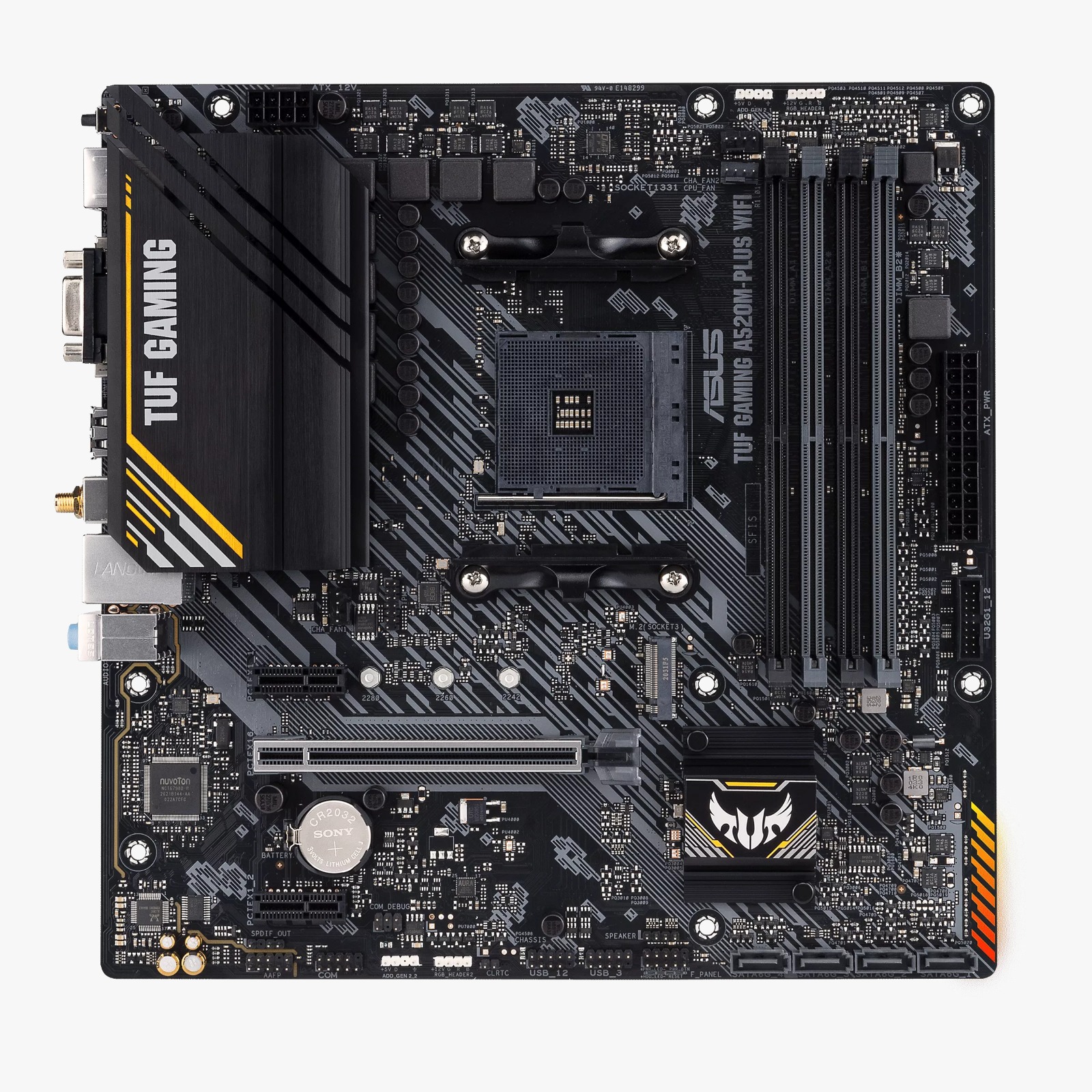 Motherboard Amd Asus Tuf Gaming A520M-PLUS WIFI AM4