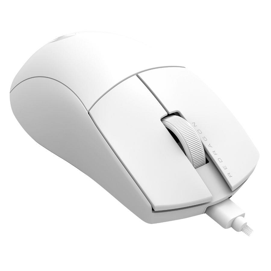 Perifericos Mouse USB Redragon K1NG 1K White Gamer M724W