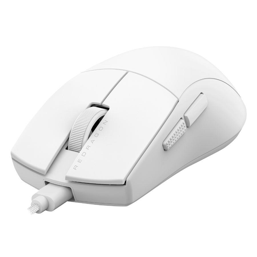 Perifericos Mouse USB Redragon K1NG 1K White Gamer M724W