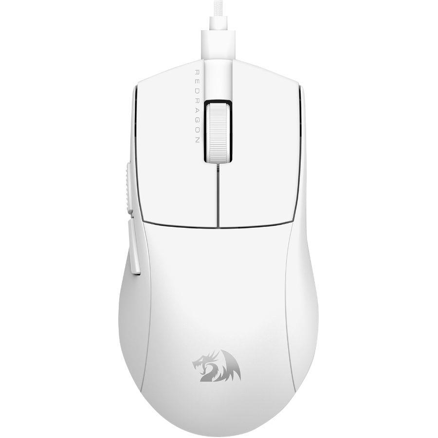 Perifericos Mouse USB Redragon K1NG 1K White Gamer M724W