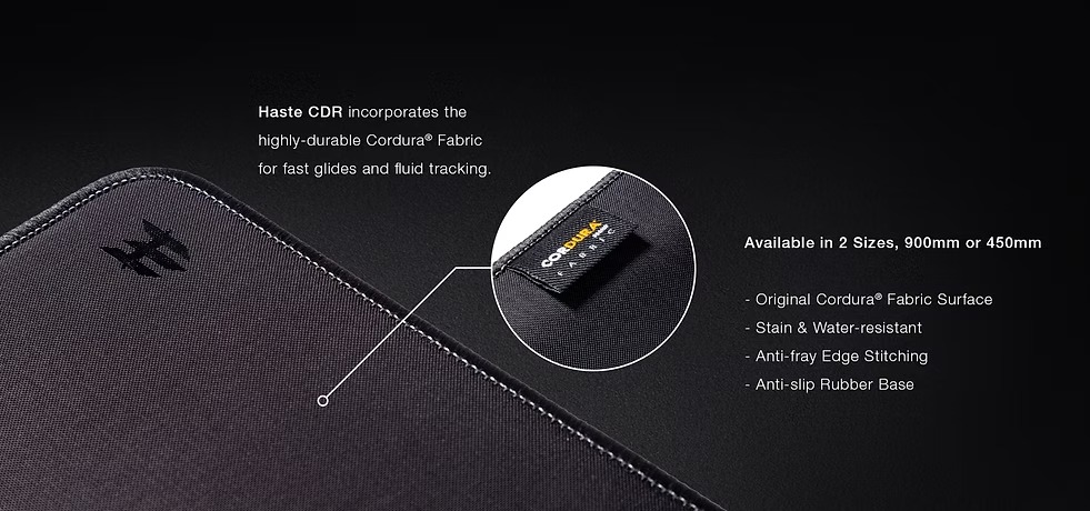 Perifericos Pad Mouse Tecware Haste CDR 900 XL 900x400x3mm TWAC-HSCDR900