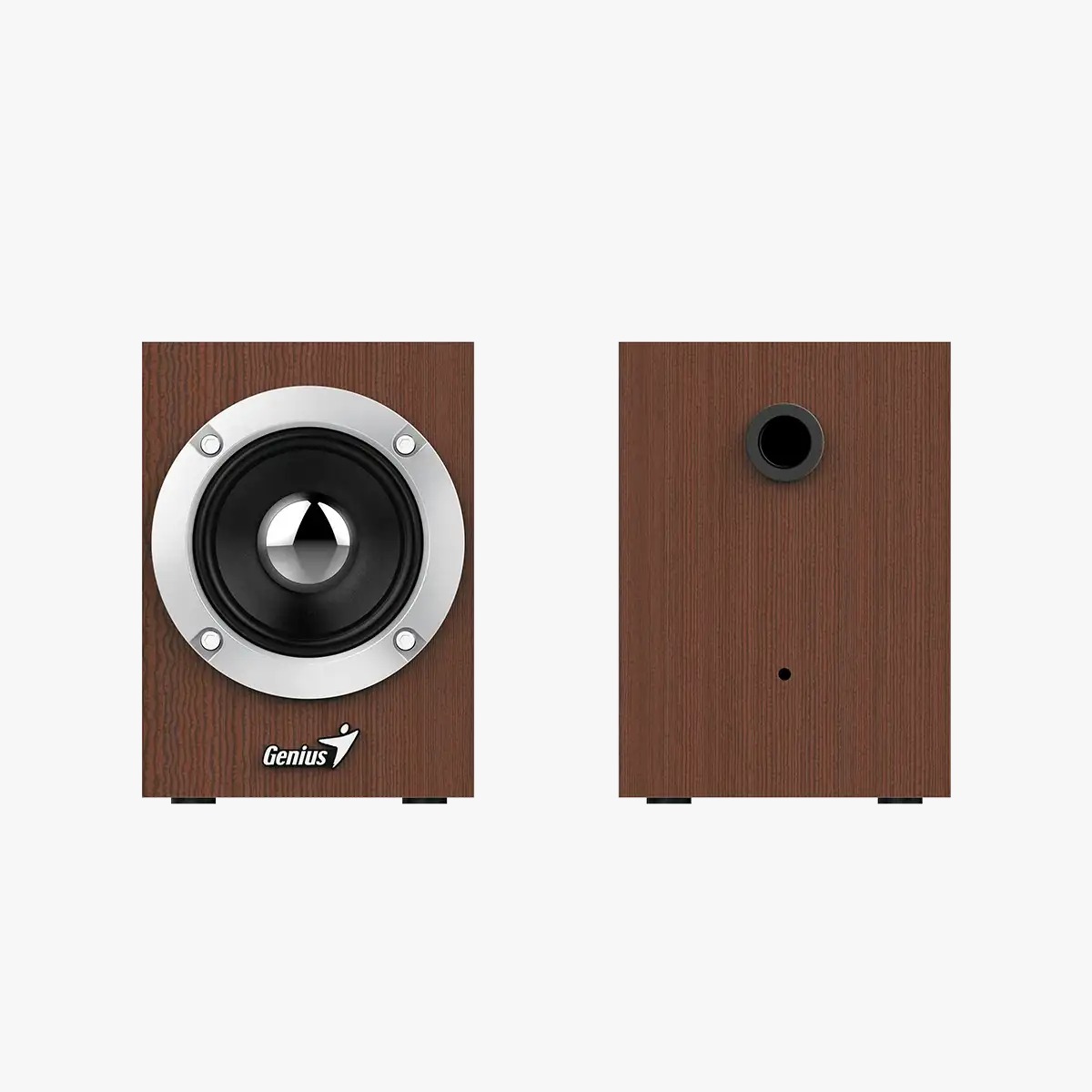 Perifericos Parlante Genius 2.0 USB Madera 6W Wooden SP-HF280
