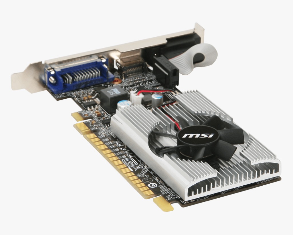 Placa De Video Nvidia Geforce MSI GT 210 1GB DDR3 LP N210-MD1G/D3