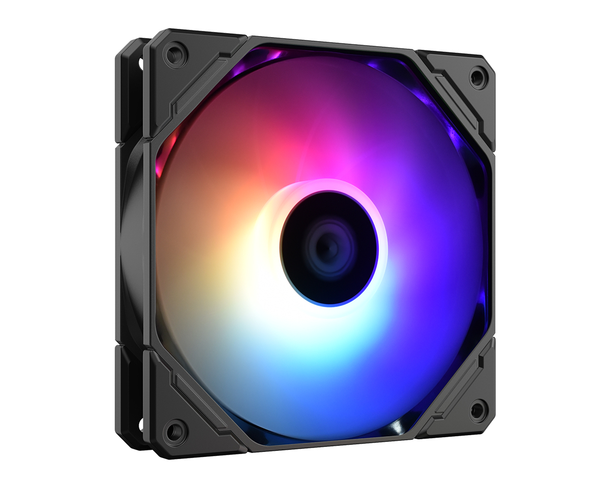 Refrigeracion Cooler Gabinete ID-Cooling X3 Trio Black TF-12025-PRO ARGB