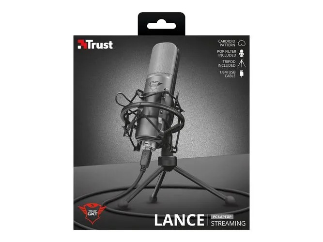 Perifericos Microfono Trust Lance USB GXT242