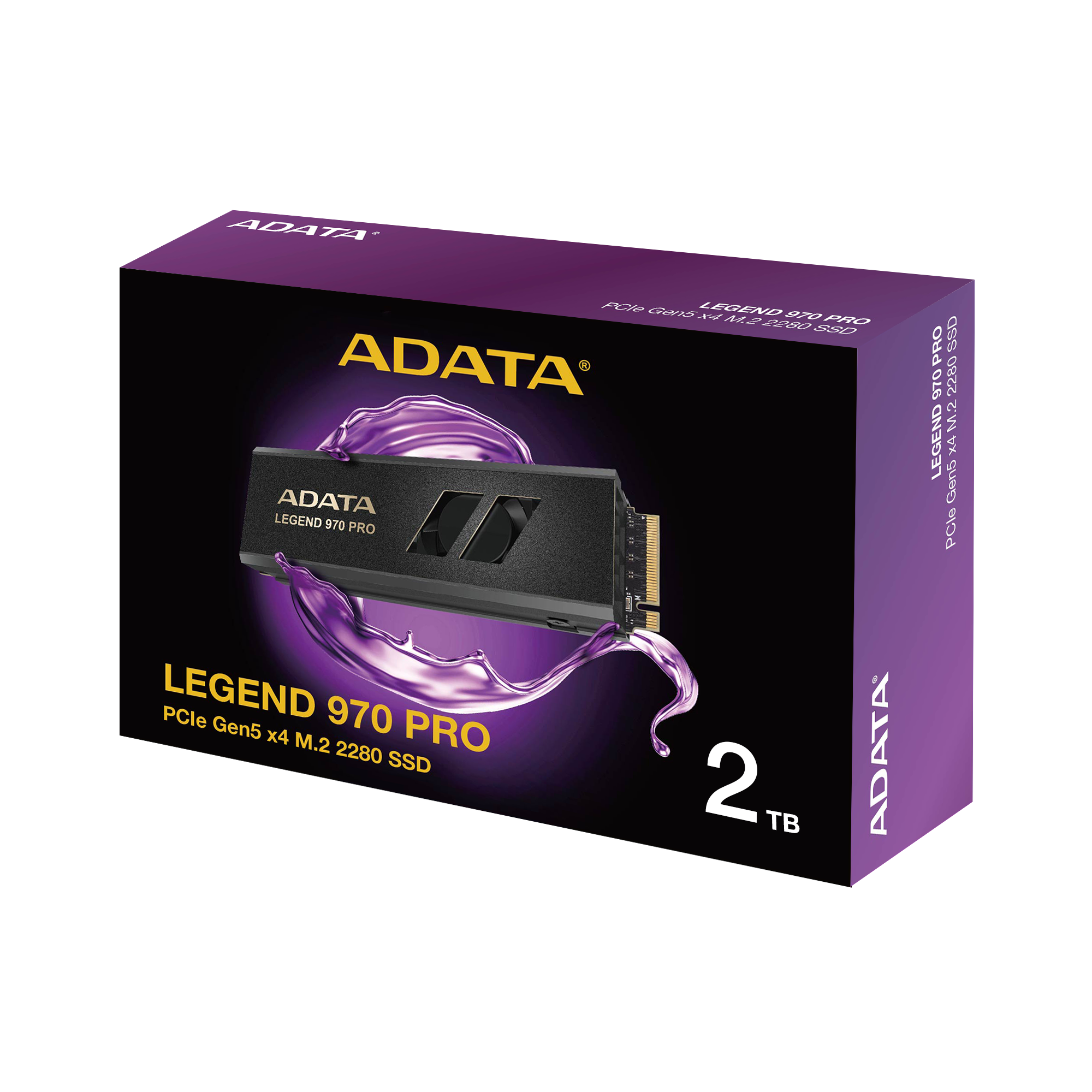 Almacenamiento Disco Solido SSD NVMe Adata 2TB Legend 970 PRO PCIe 5.0 M.2 SLEG-970P-2TCI