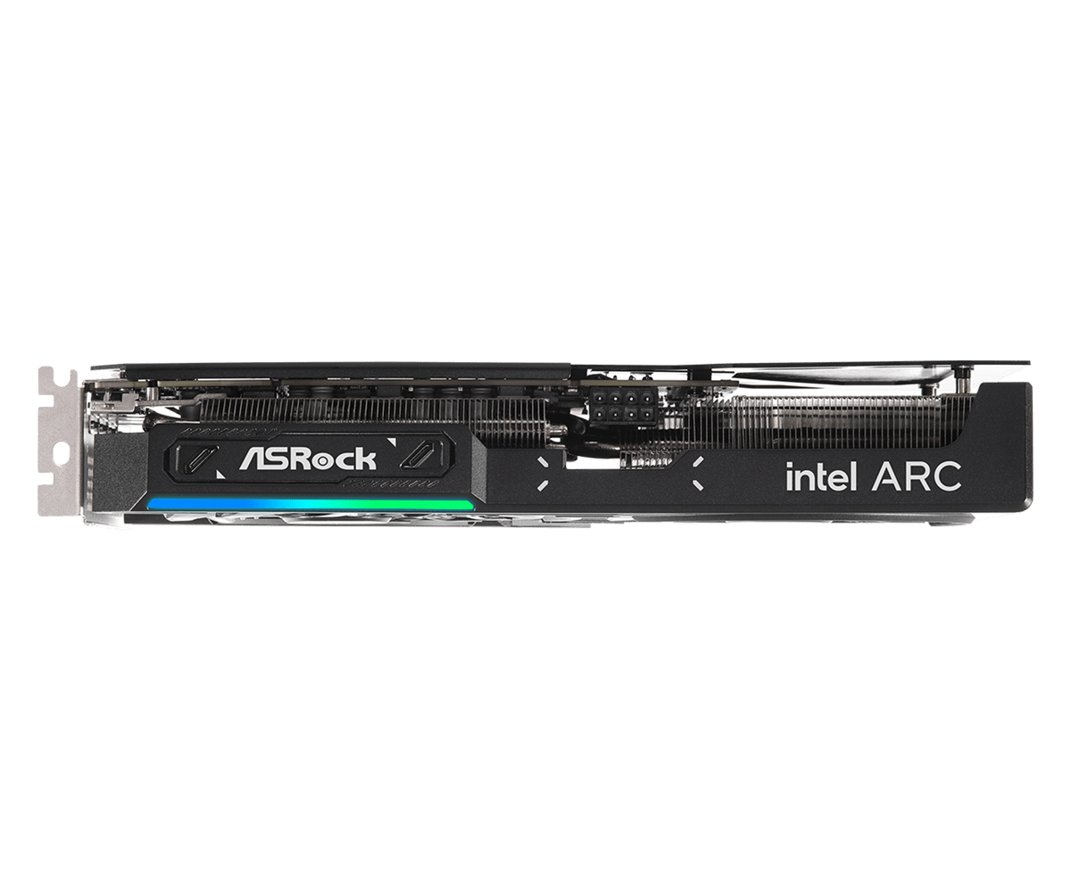 Placa De Video Intel ARC Asrock B570 10GB Challenger OC B570 CL 10GO — foto 3