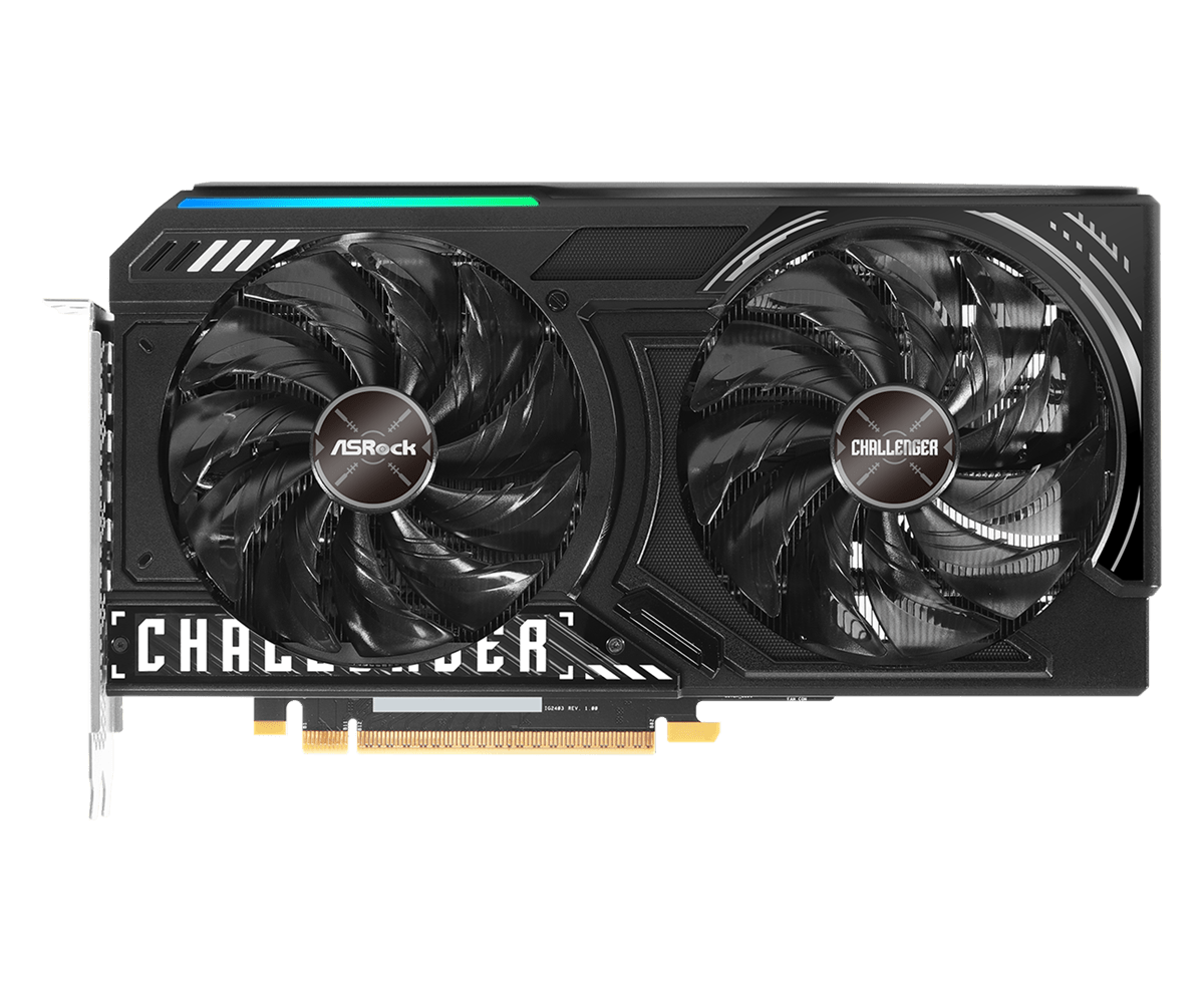 Placa De Video Intel ARC Asrock B570 10GB Challenger OC B570 CL 10GO — foto 5