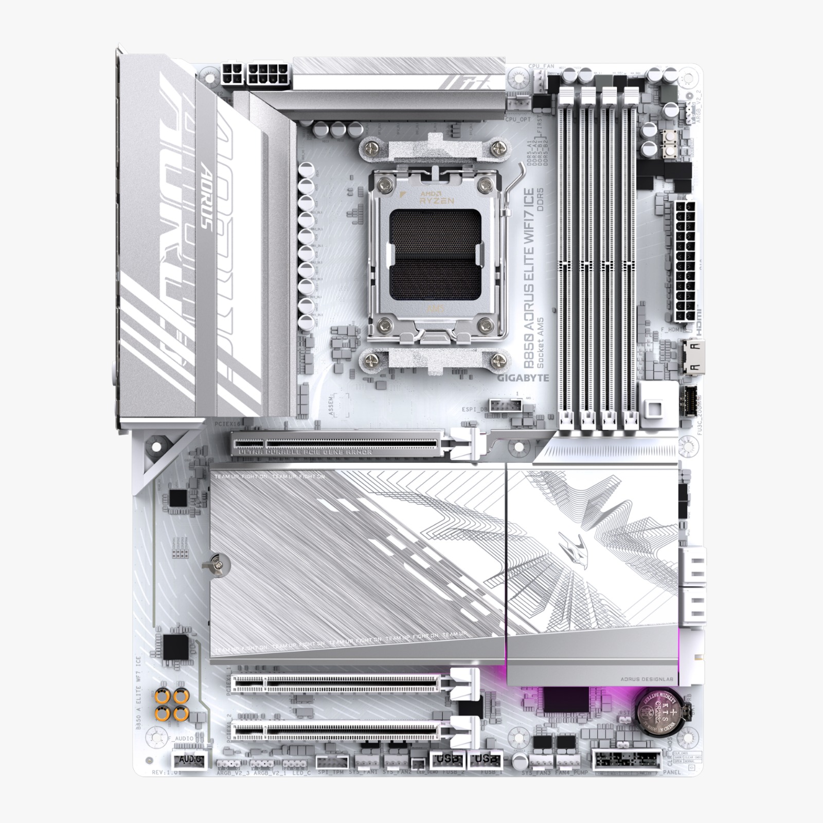 Motherboard Amd Gigabyte B850 Aorus Elite WIFI7 ICE AM5 — foto 4