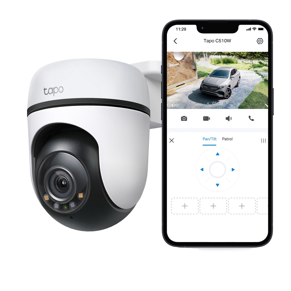 Perifericos Camara Tp-Link 2K Exterior Tapo C510W