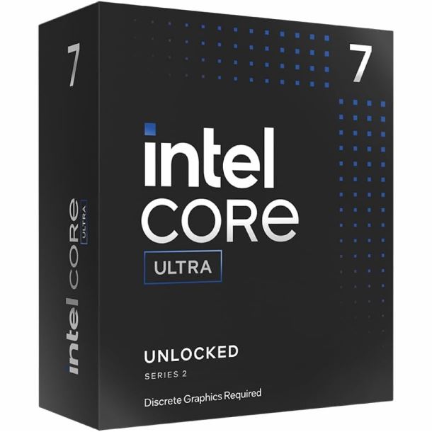 Procesador Intel Core Ultra 7 265KF Arrow Lake Sin Video Sin Cooler S1851