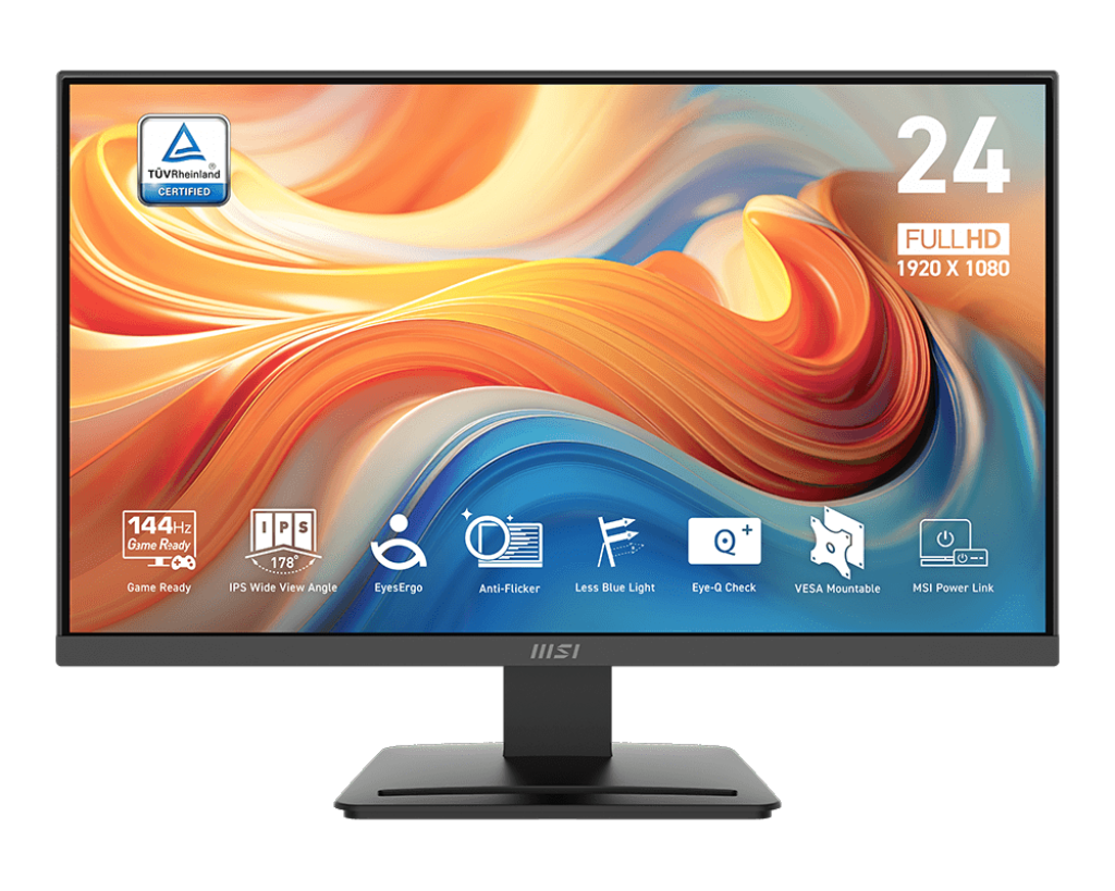 Monitor 24 MSI 144Hz Full HD IPS 1ms MP243L