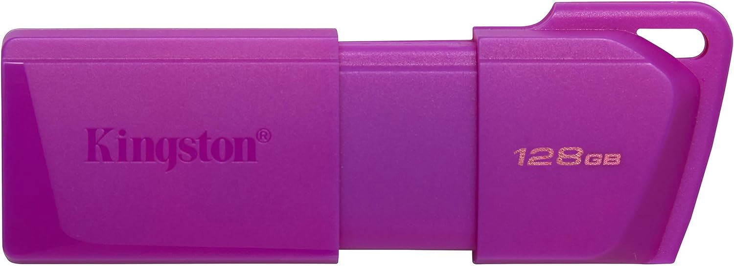 Almacenamiento Pendrive Kingston 128GB 3.2 DataTraveler Exodia M Neon Purple KC-U2L128-7LP