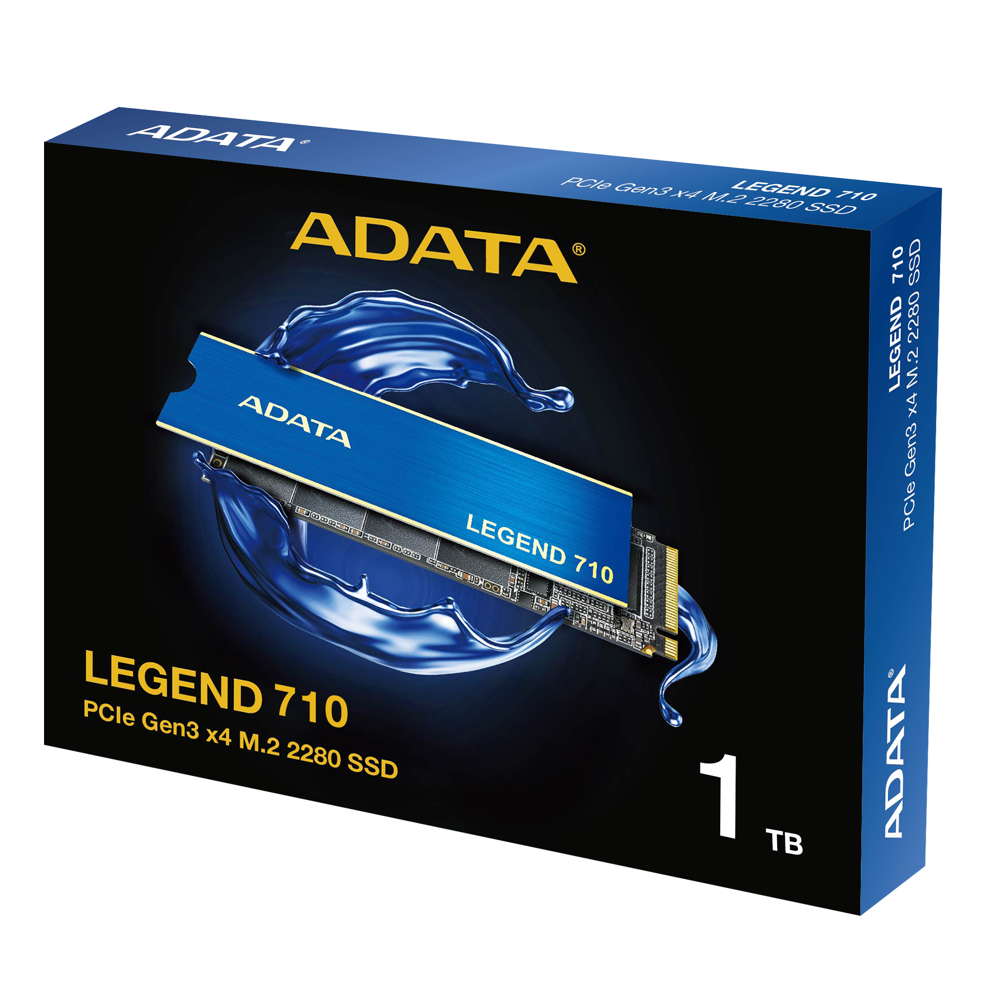 Almacenamiento Disco Solido SSD NVMe Adata 1TB Legend 710 PCIe Gen3 M.2 ALEG-710-1TCS