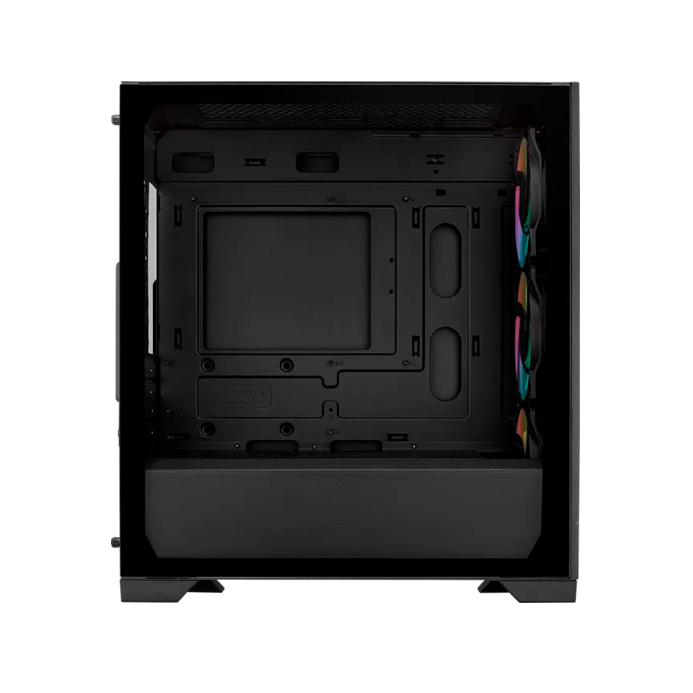Gabinete Gamer Cooler Master Elite 301 X3 Fan ARGB Black E301-KGNN-S00