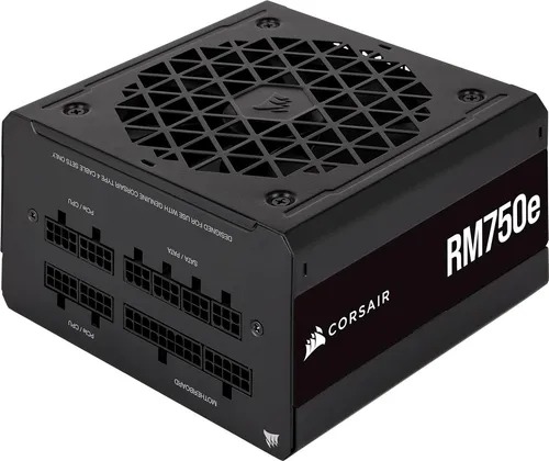 Fuente Certificada Corsair 750W RM750e Cybenetics 80 Plus Gold Full Modular CP-9020295-AR