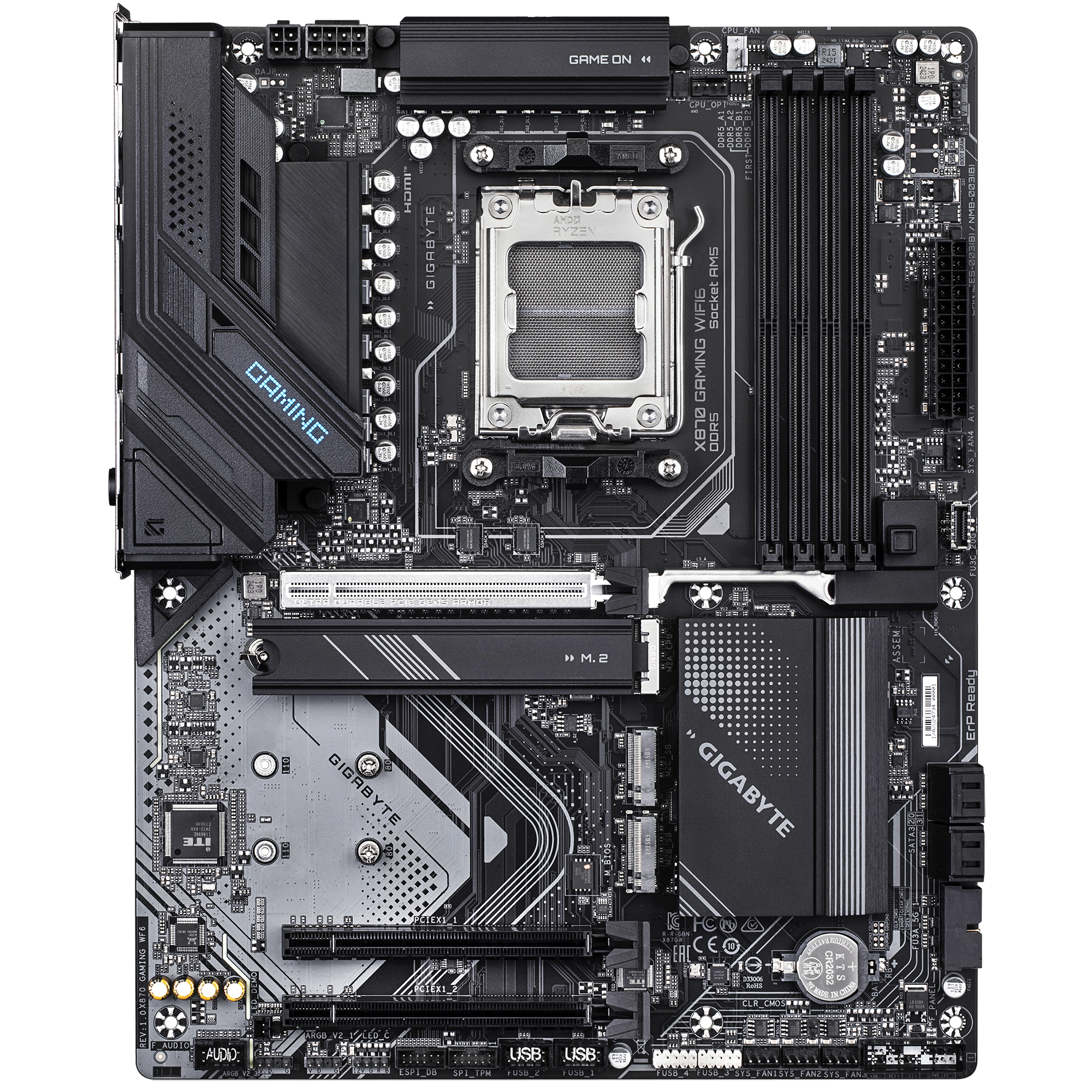 Motherboard Amd Gigabyte X870 Gaming WIFI6 AM5