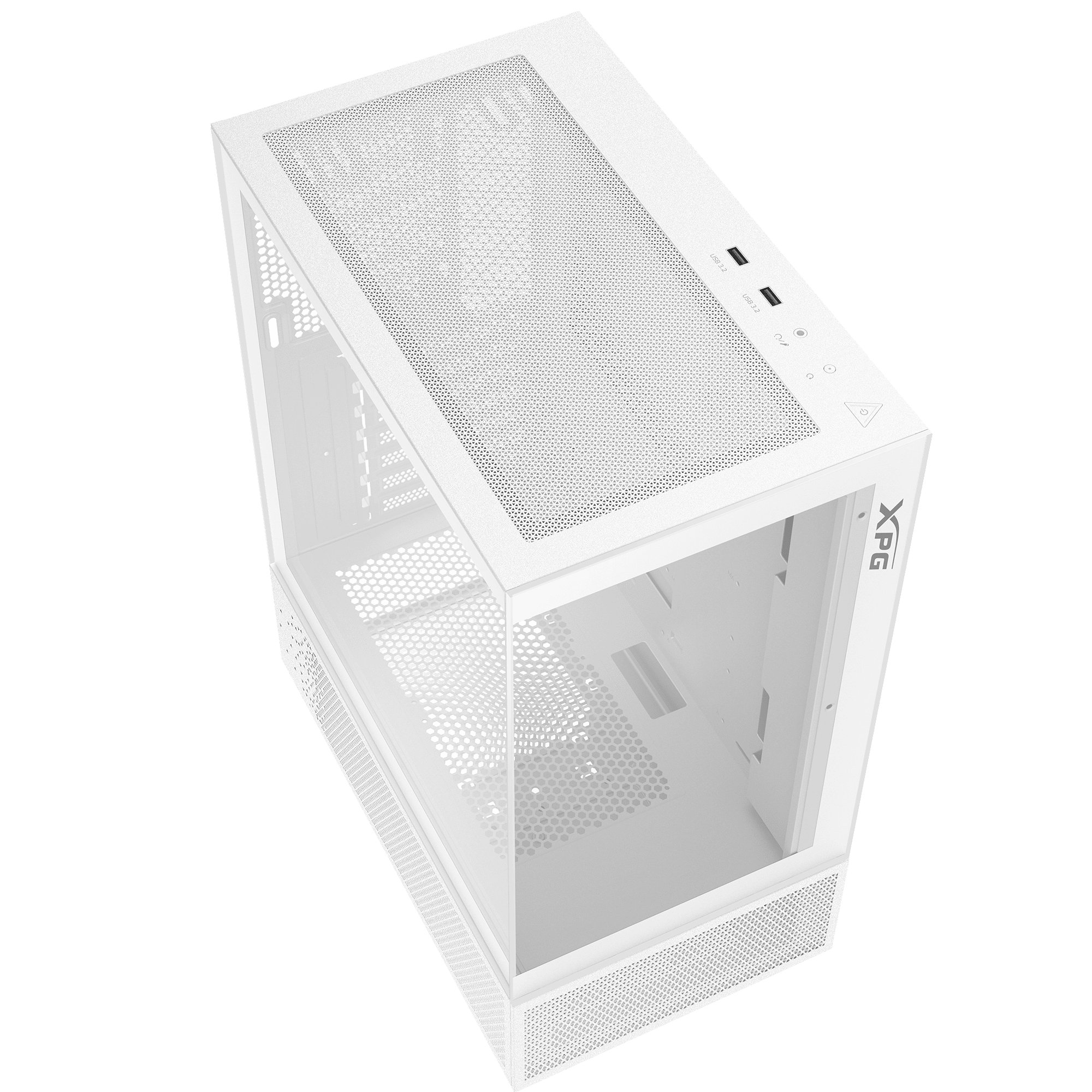 Gabinete Gamer XPG Invader X Mini X5 Fan ARGB White INVADERXMINIMT WH C WW