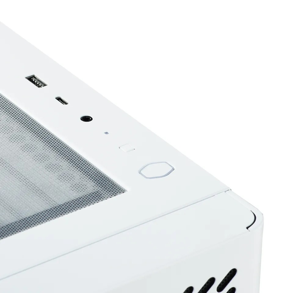 Gabinete Gamer Cooler Master Elite 502 Lite X1 Fan White E502-WGNN-S00