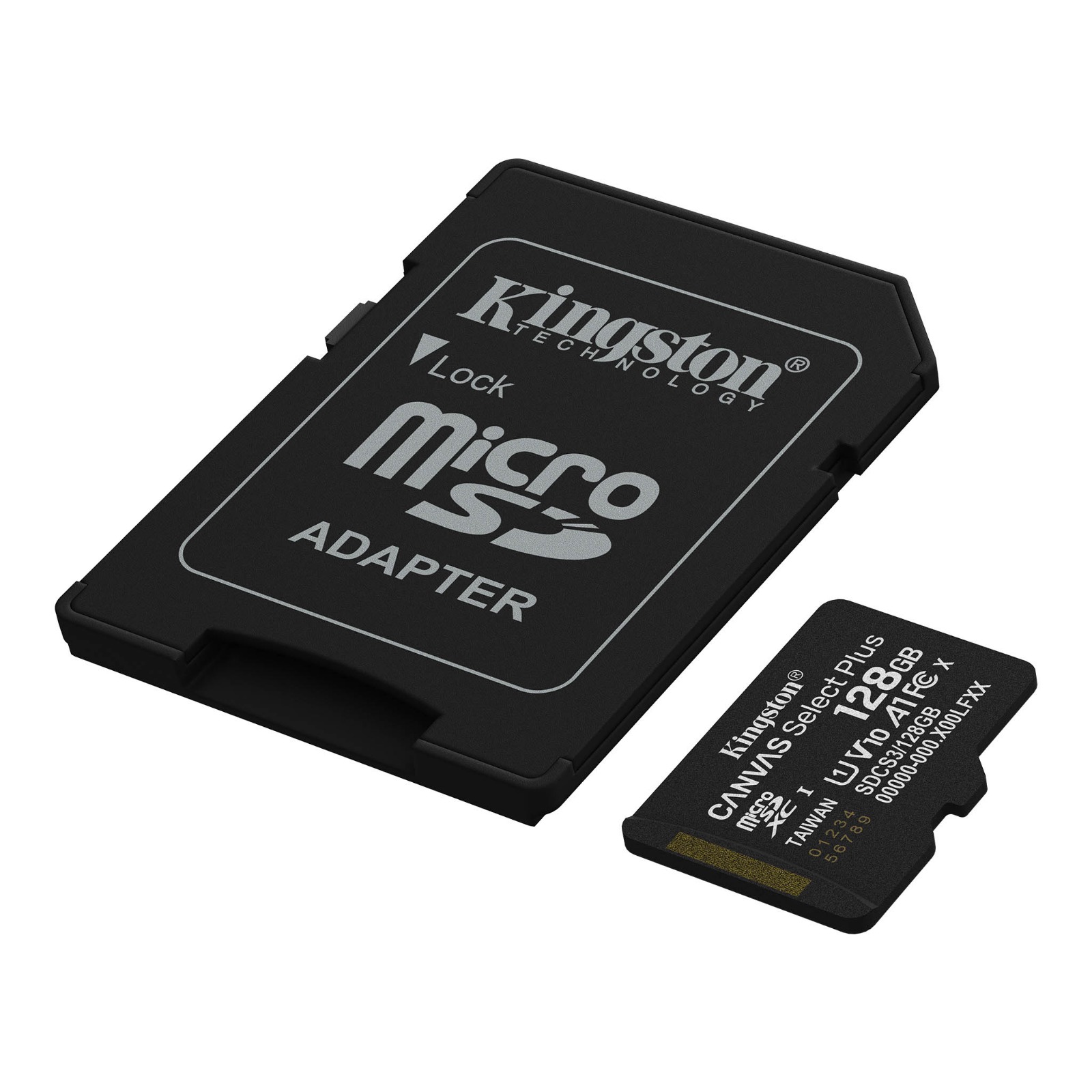 Almacenamiento MicroSD Kingston 128GB 150mb/s A1 Canvas Select Plus SDCS3/128GB