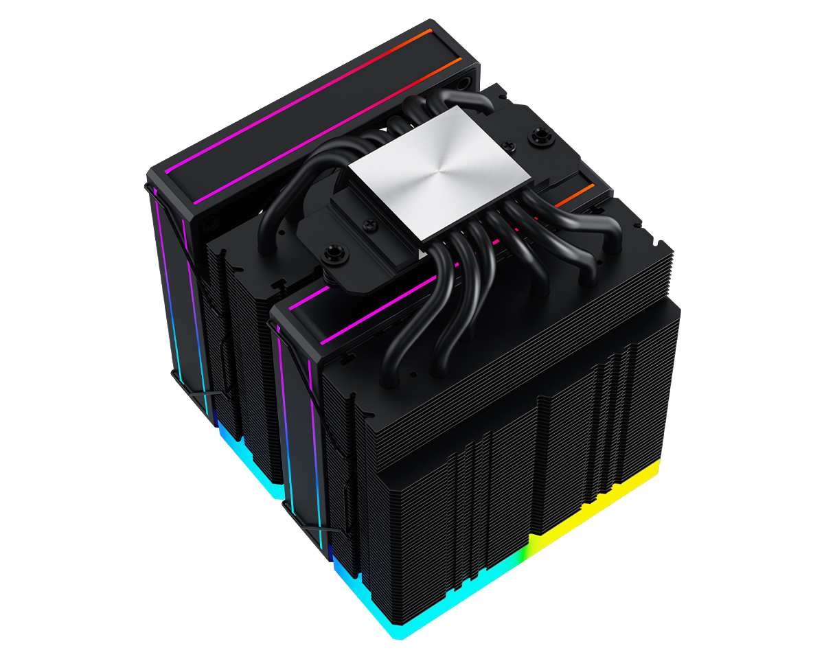 Refrigeracion Cooler CPU ID-Cooling Frozn A620 ARGB Black