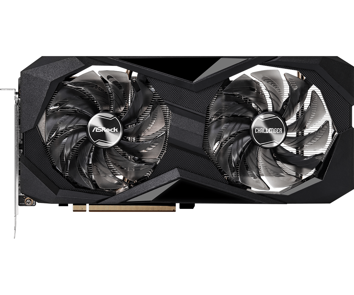 Placa De Video Radeon Asrock RX 7600 Challenger 8GB OC RX7600 CL 8GO