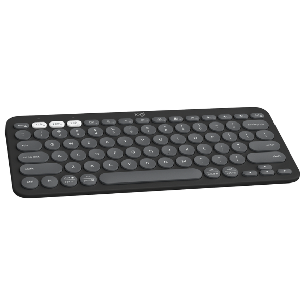 Perifericos Teclado Bluetooth Logitech Pebble Keys 2 K380S Graphite 920-011783