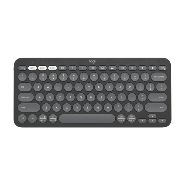 Perifericos Teclado Bluetooth Logitech Pebble Keys 2 K380S Graphite 920-011783