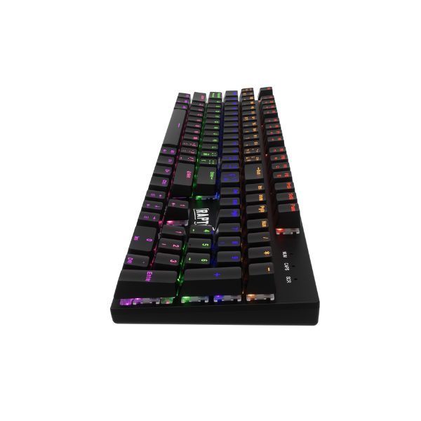 Perifericos Teclado USB Raptor Fireclaw M104 Switch Red Gamer Mecanico RAP-TEC-MEC-104-CN