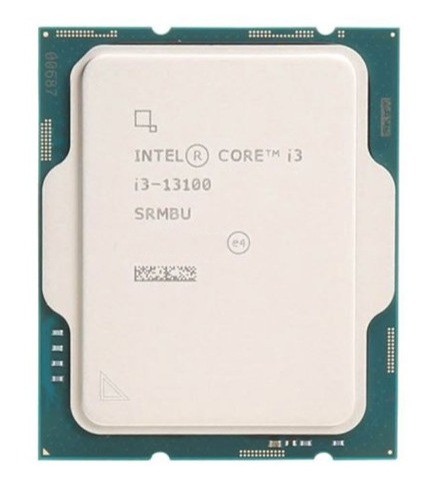Procesador Intel Core I3 13100F Raptor Lake Tray Sin Caja Sin Cooler S1700